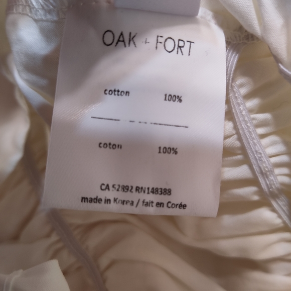 White Oak + Fort Blouse Size Small - Picture 6 of 7